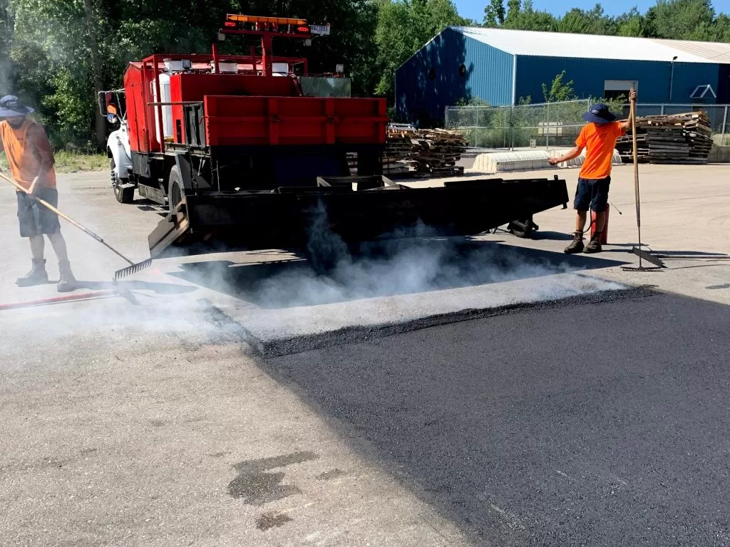 Infrared Asphalt Repair4