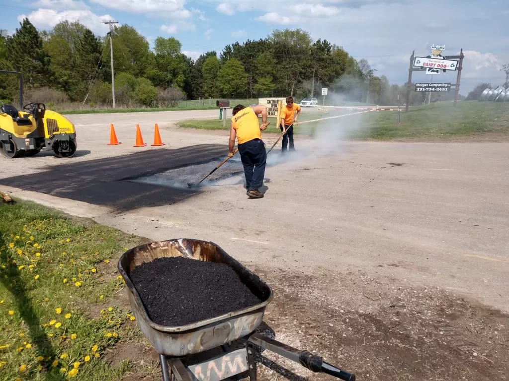 Infrared asphalt repair21