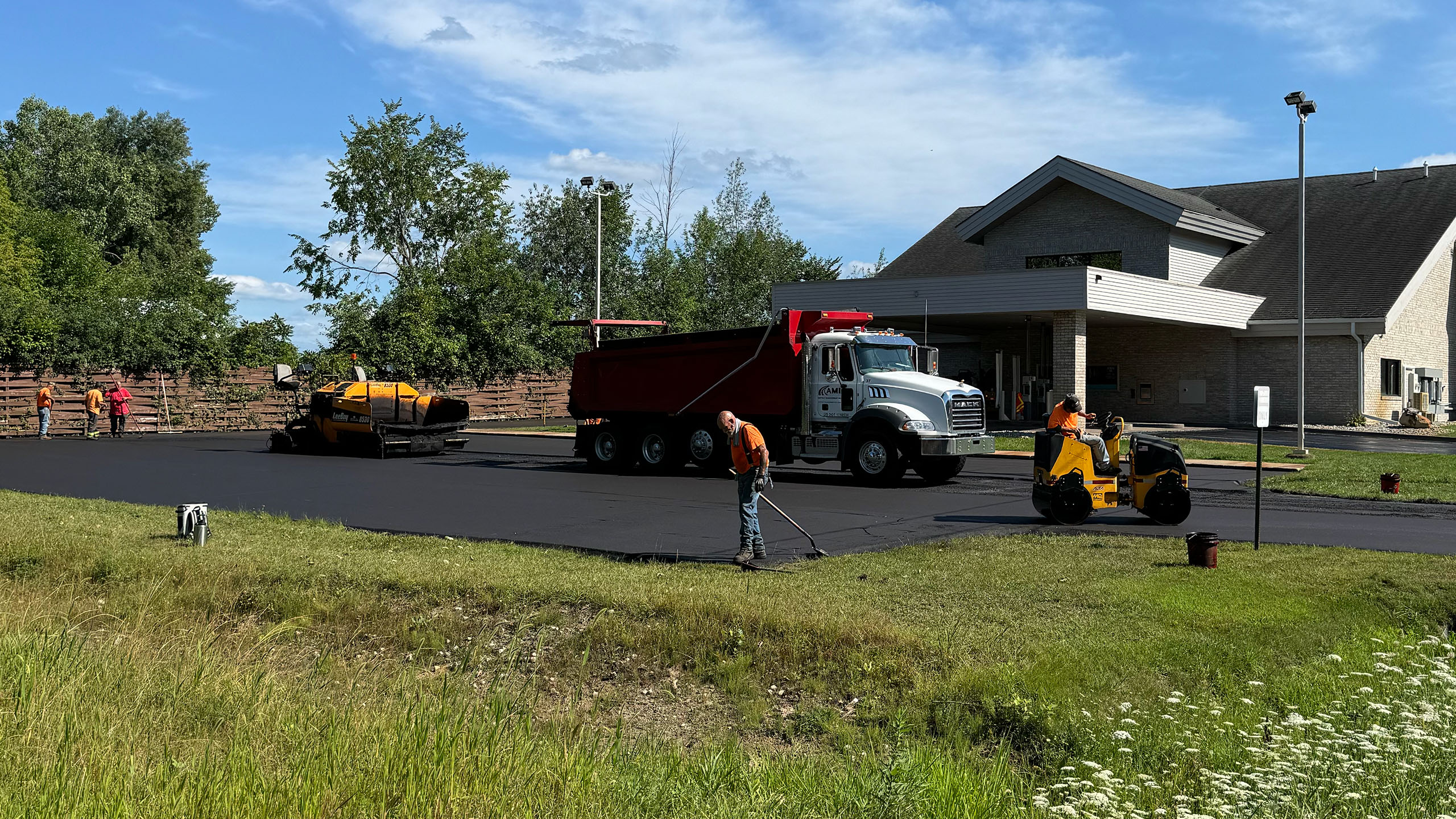 Parking Lot Paving Contractor Davison, MI