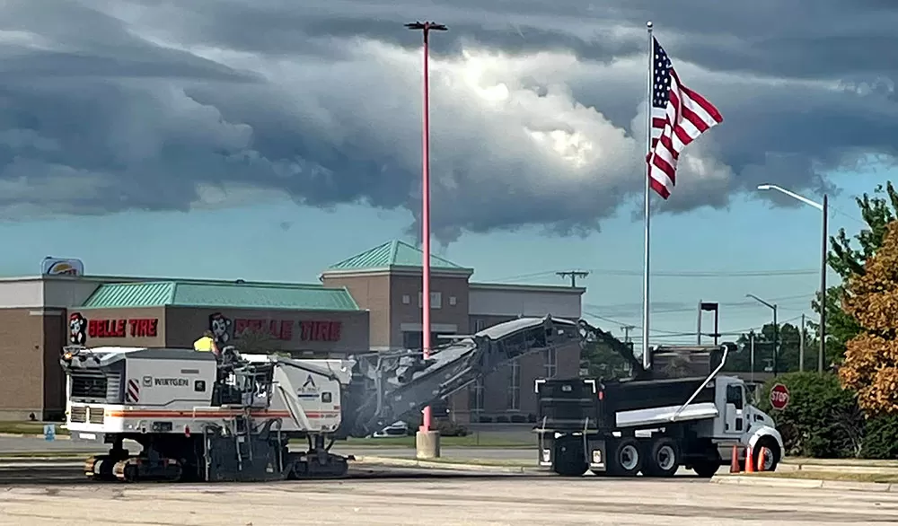 asphalt overlay resurfacing flushing, mi