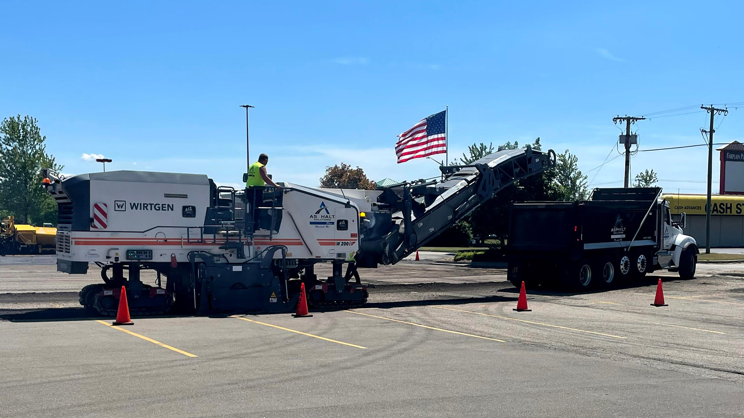 Asphalt Milling And Recycling Flushing MI