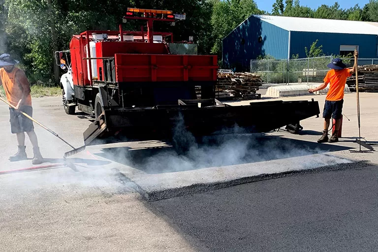 Infrared Asphalt Repair Flint Mi