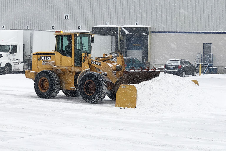 Snow And Ice Removal For Parking Lots Vassar Mi